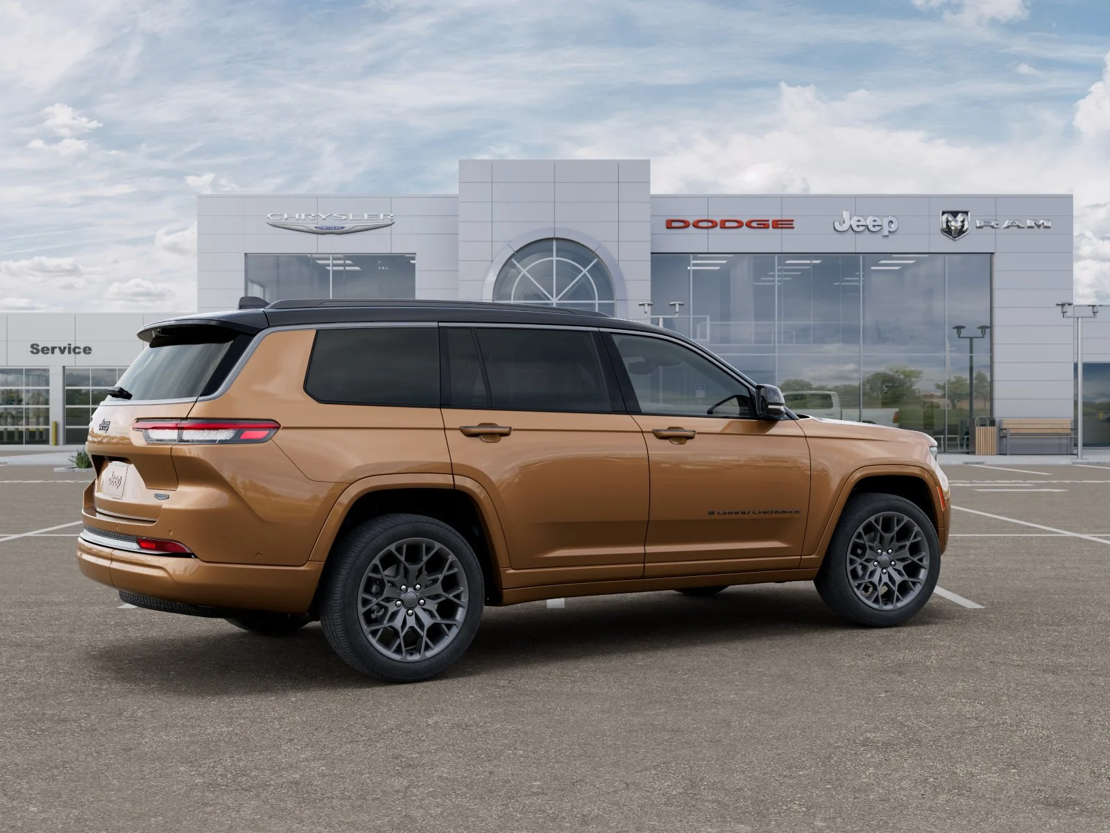 New 2026 Copper Shino Metallic Clear-Coat Exterior Paint Jeep Summit image 38