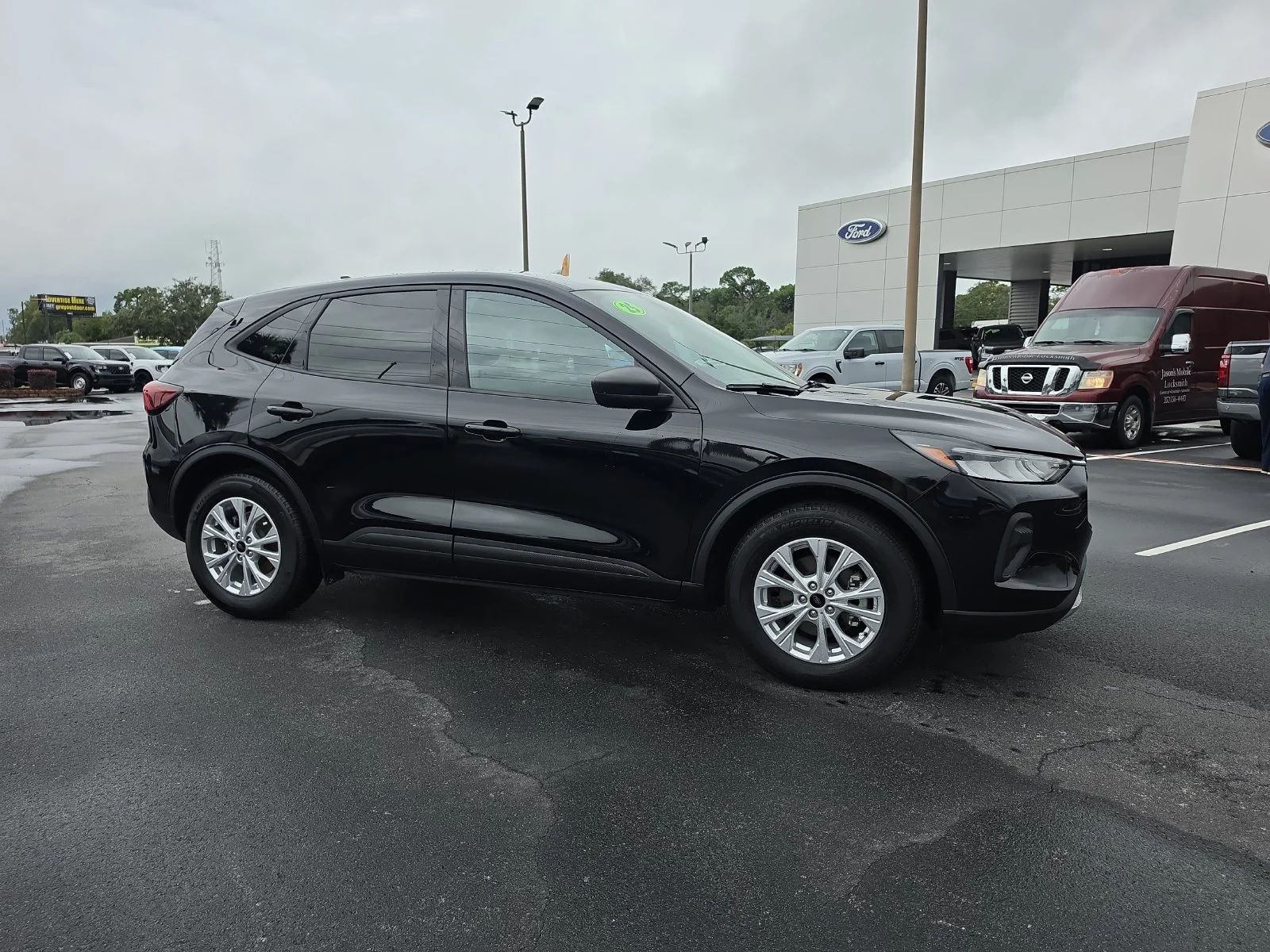 Certified Used 2025 Black Ford Active image 2