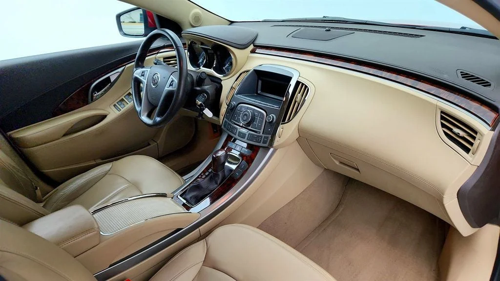 Used 2012 Crystal Red Tintcoat Buick 4dr Sedan Premium 1 FWD w/ 18
