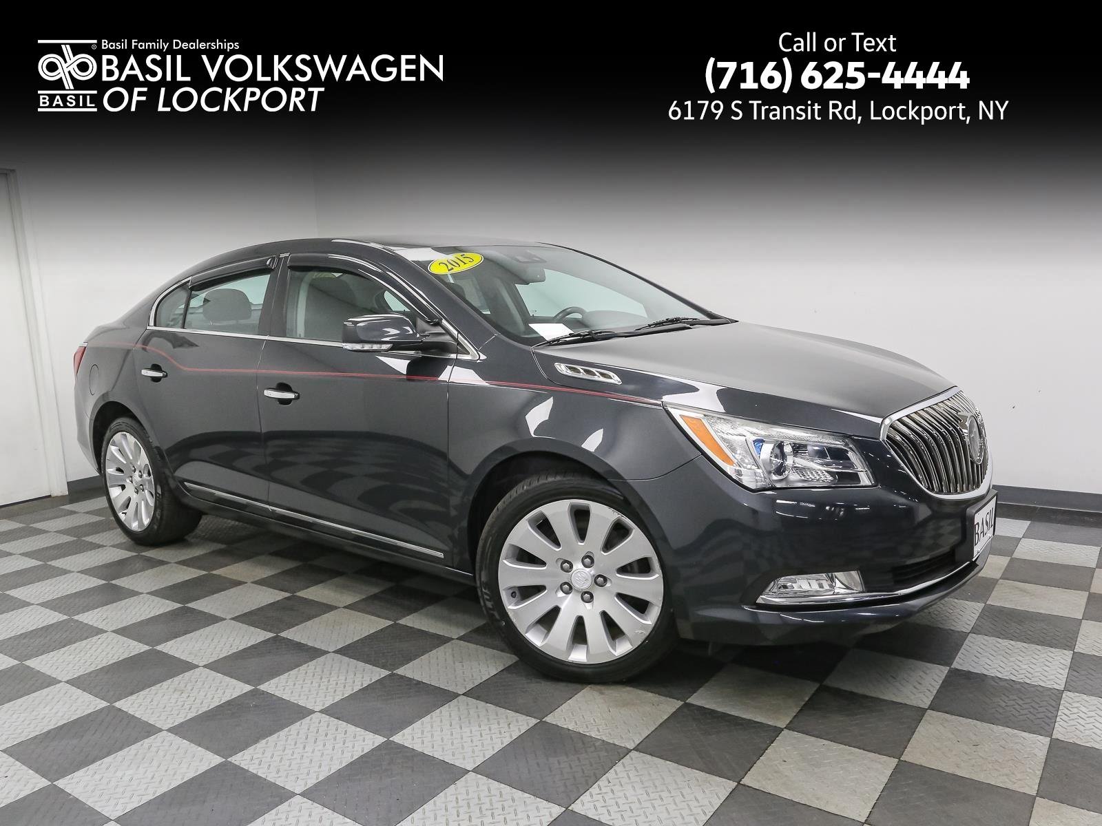 Used 2015 Smoky Gray Metallic Buick Premium I image 1