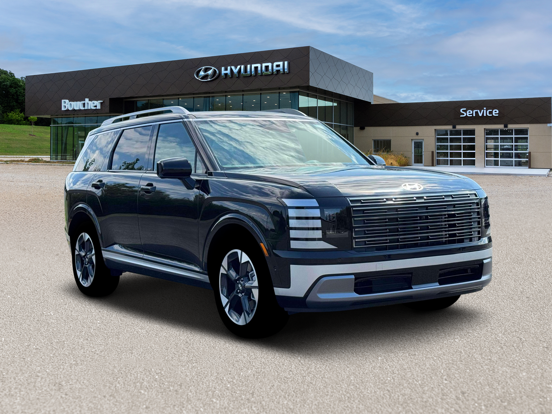 New 2026 Abyss Black Pearl Hyundai Limited AWD image 11