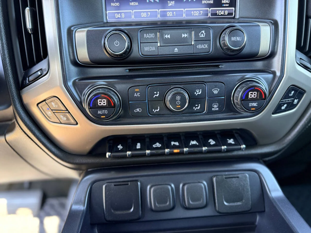 Used 2017 Black GMC Denali 4x4 4dr Crew Cab 5.8 ft. SB image 27