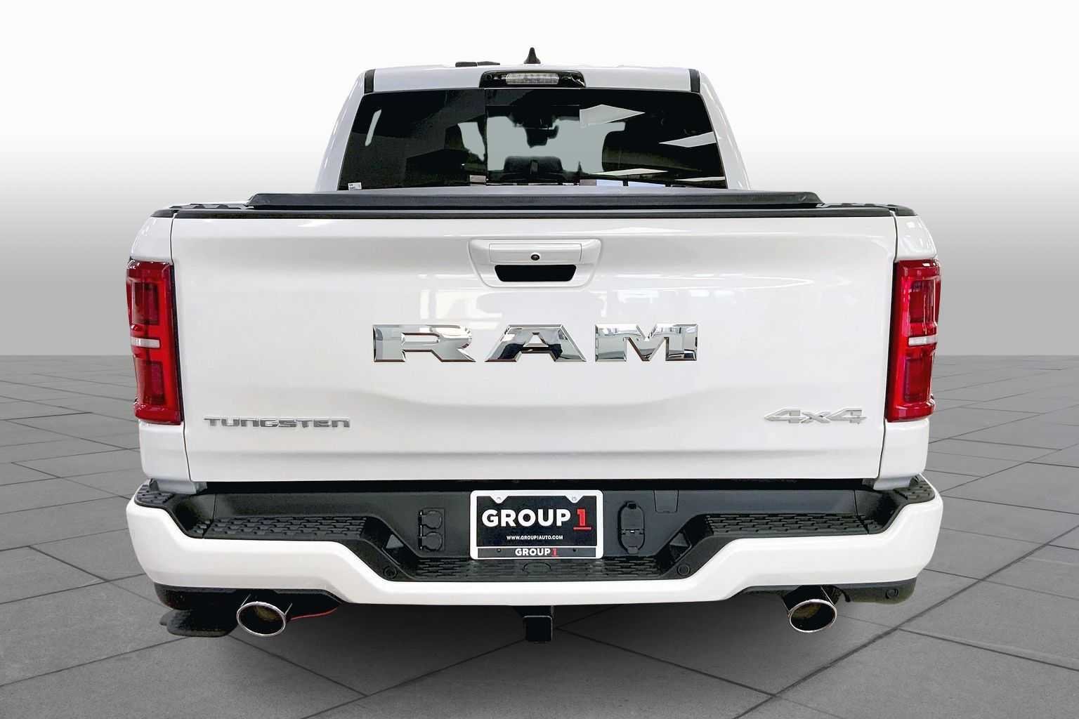 New 2026 Ivory White Tri-Coat Pearl-Coat Exterior Paint RAM Tungsten image 4