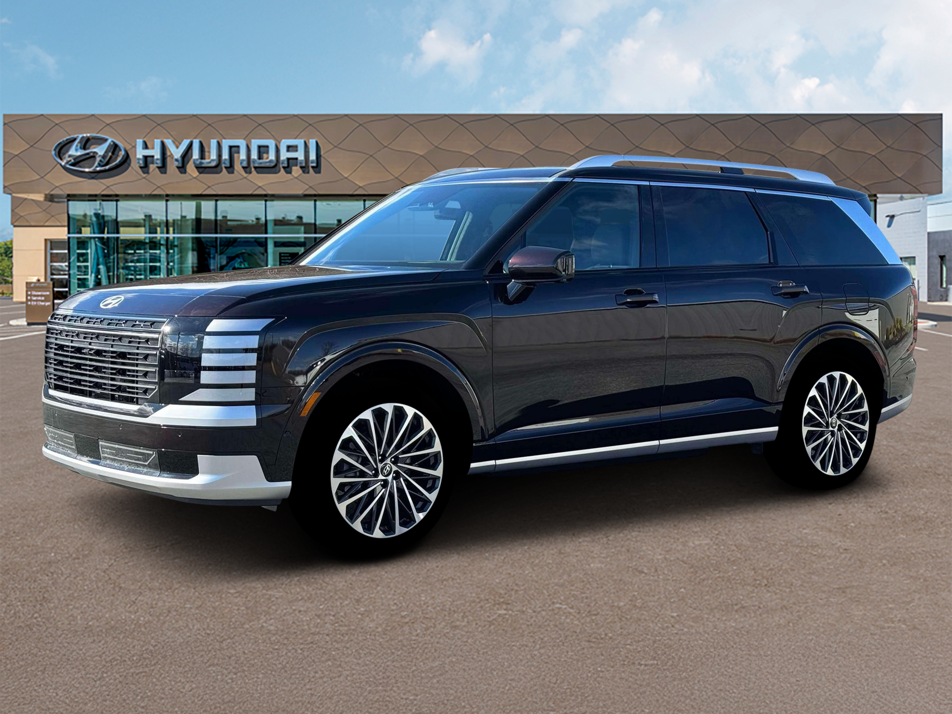 New 2026 Galaxy Maroon Pearl Hyundai Calligraphy image 2