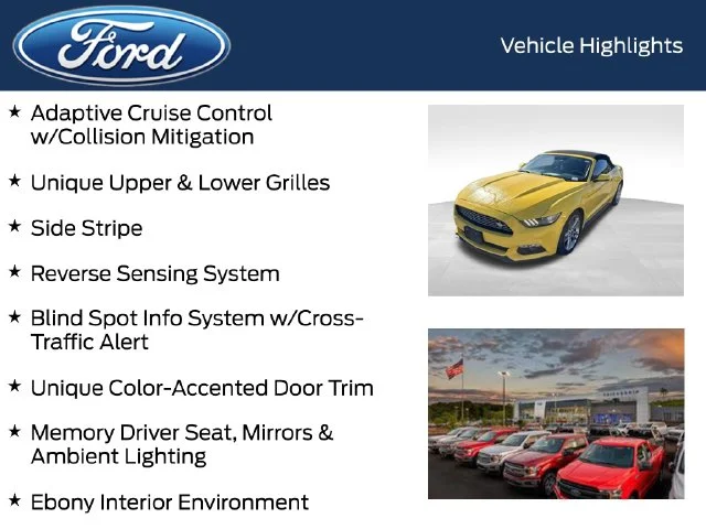 Used 2016 Yellow Ford EcoBoost Premium image 12