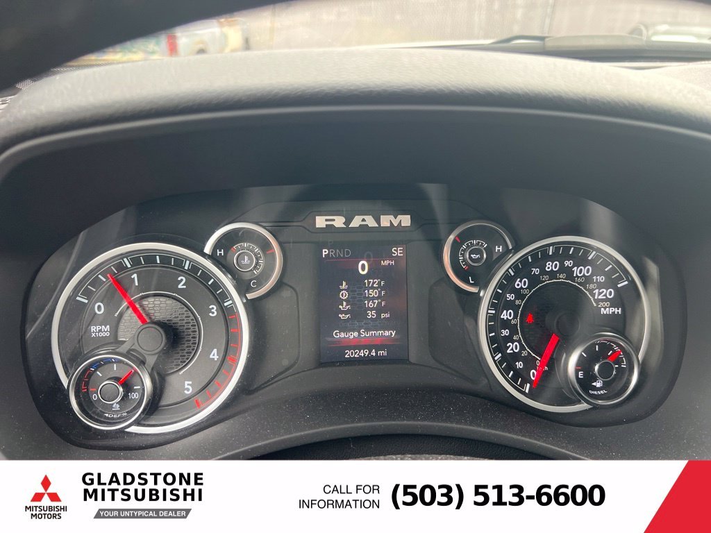 Used 2024 Billet Silver Metallic Ram Big Horn image 13