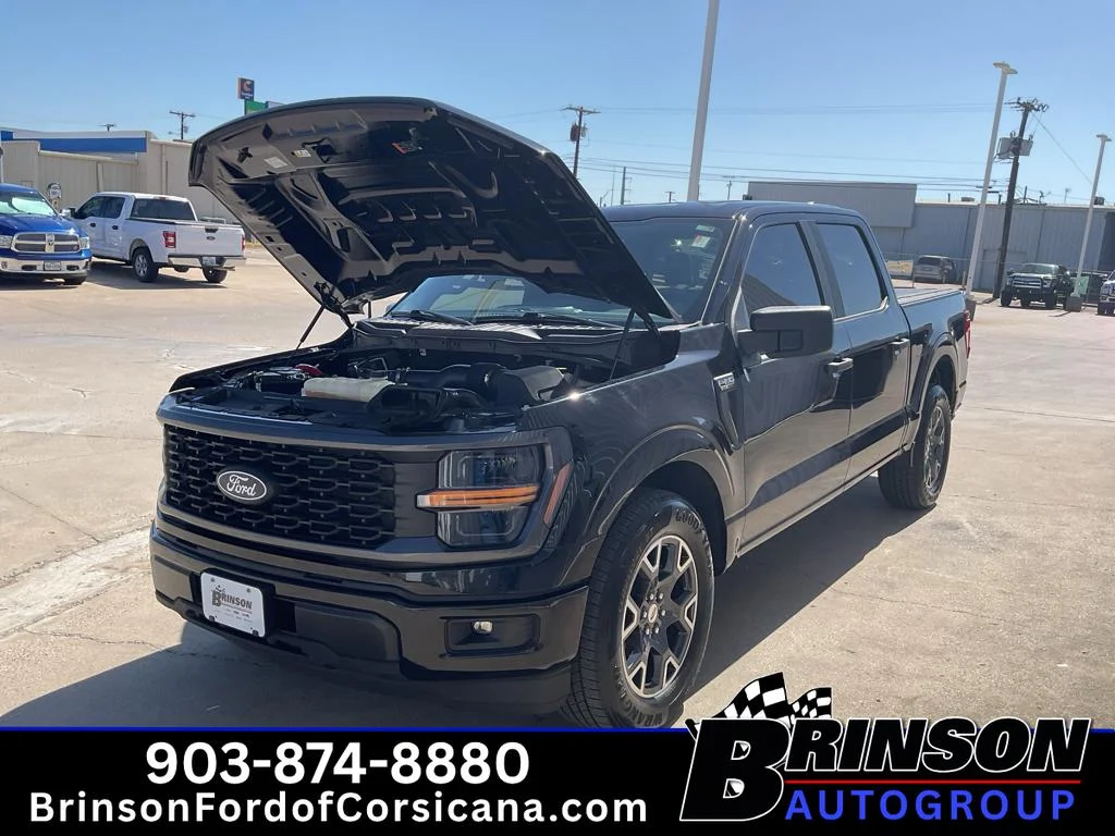 Used 2024 Agate Black Metallic Ford STX image 13
