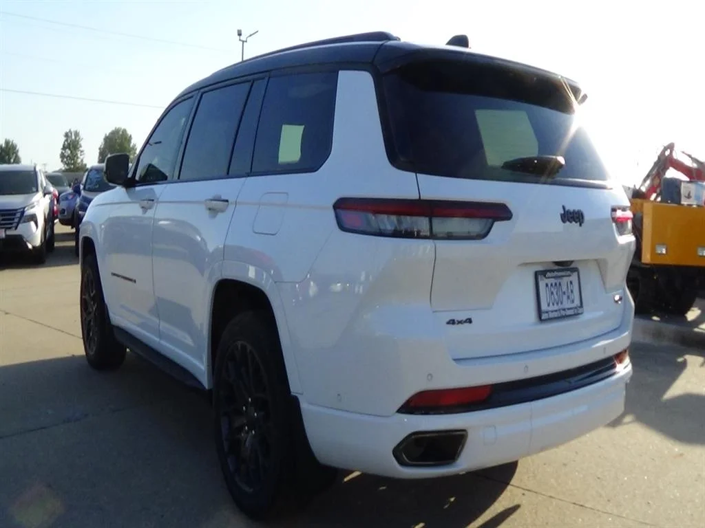 Used 2024 Bright White Clear Coat (pw7) Jeep Summit Reserve image 8