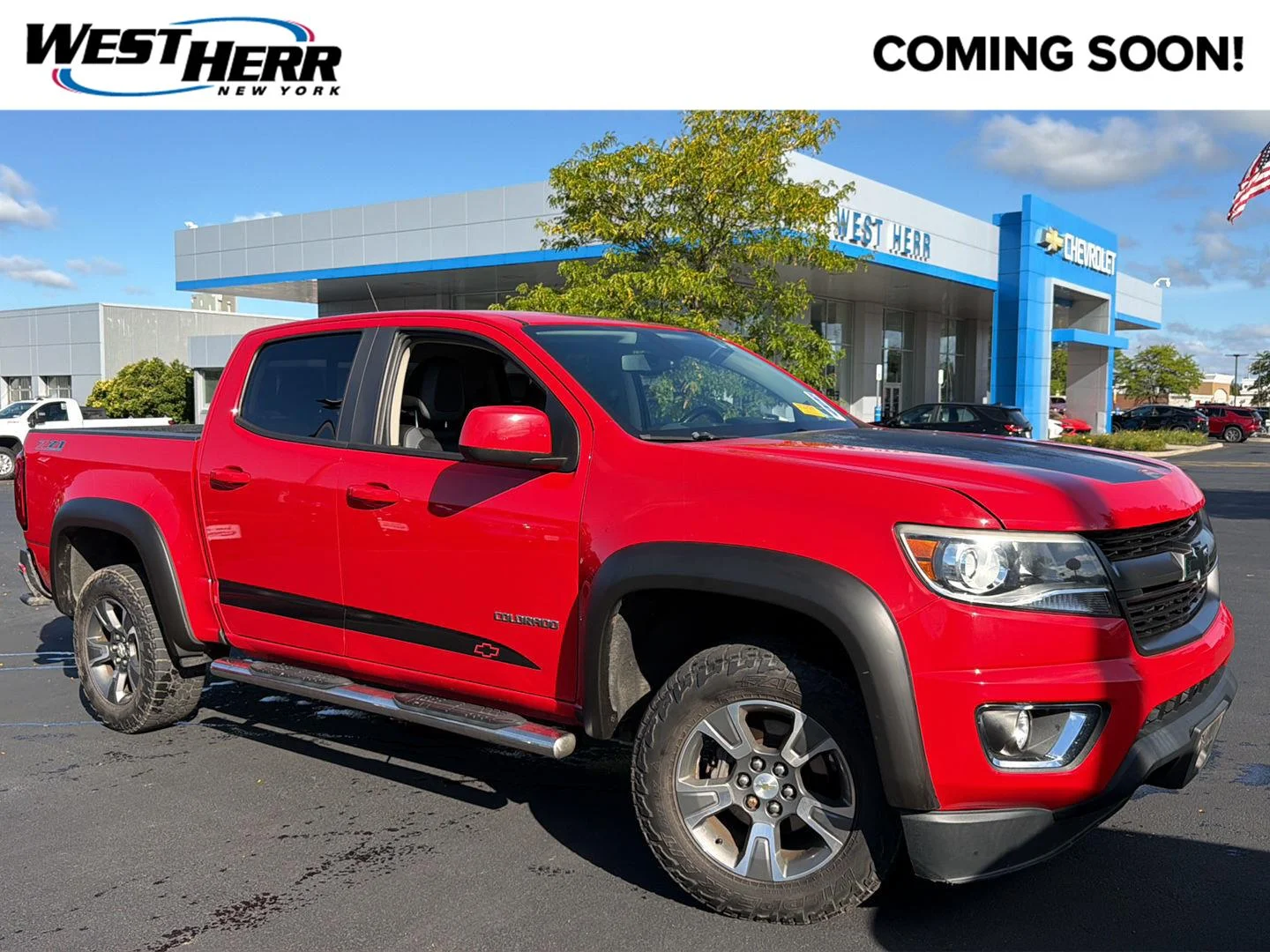 Used 2016 RED HOT Chevrolet 4WD Z71 image 1
