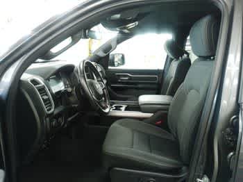 Used 2022 Granite Crystal Clearcoat Metallic Ram Big Horn image 6