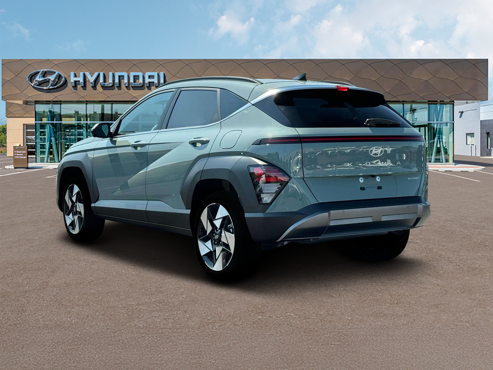 New 2026 Green Hyundai Limited AWD image 5