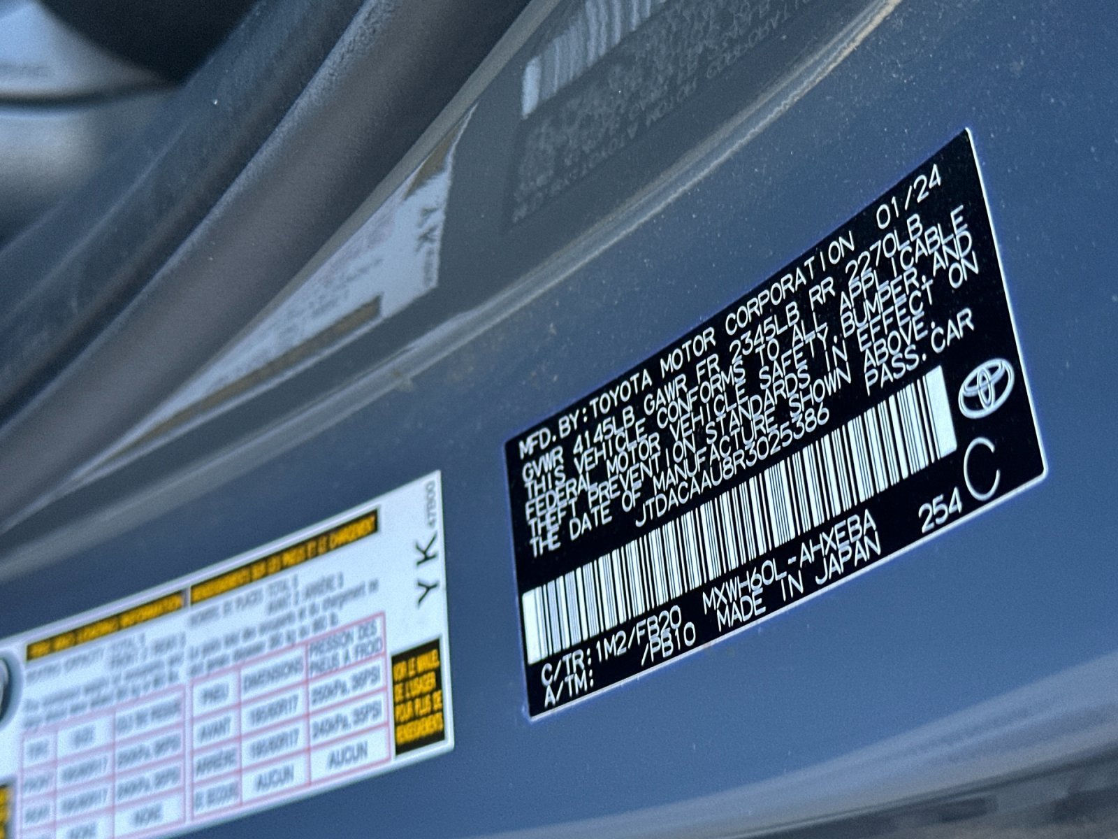 Used 2024 Gray Toyota LE image 26