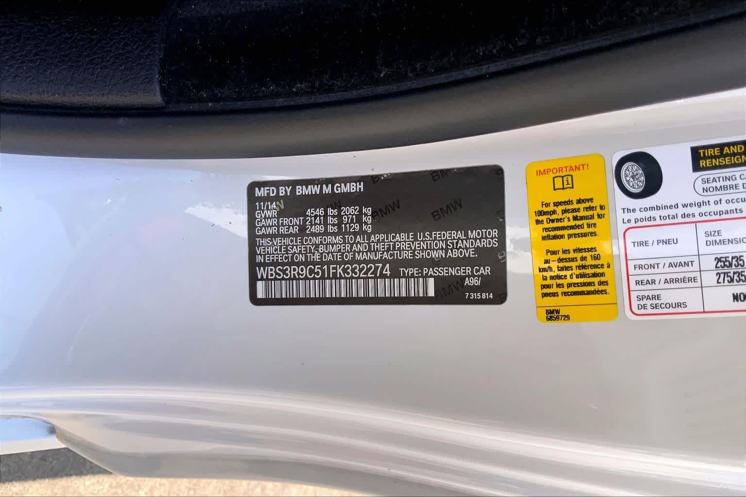 Used 2015 Mineral White Metallic BMW  image 32
