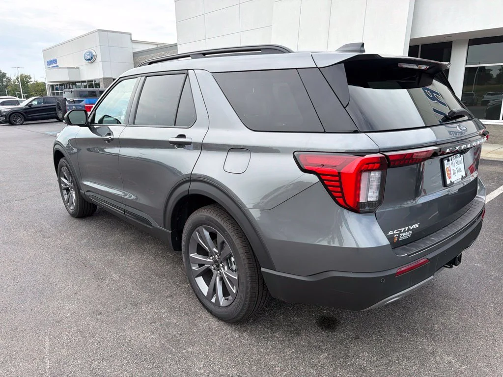 New 2026 Carbonized Gray Metallic Ford Active image 3