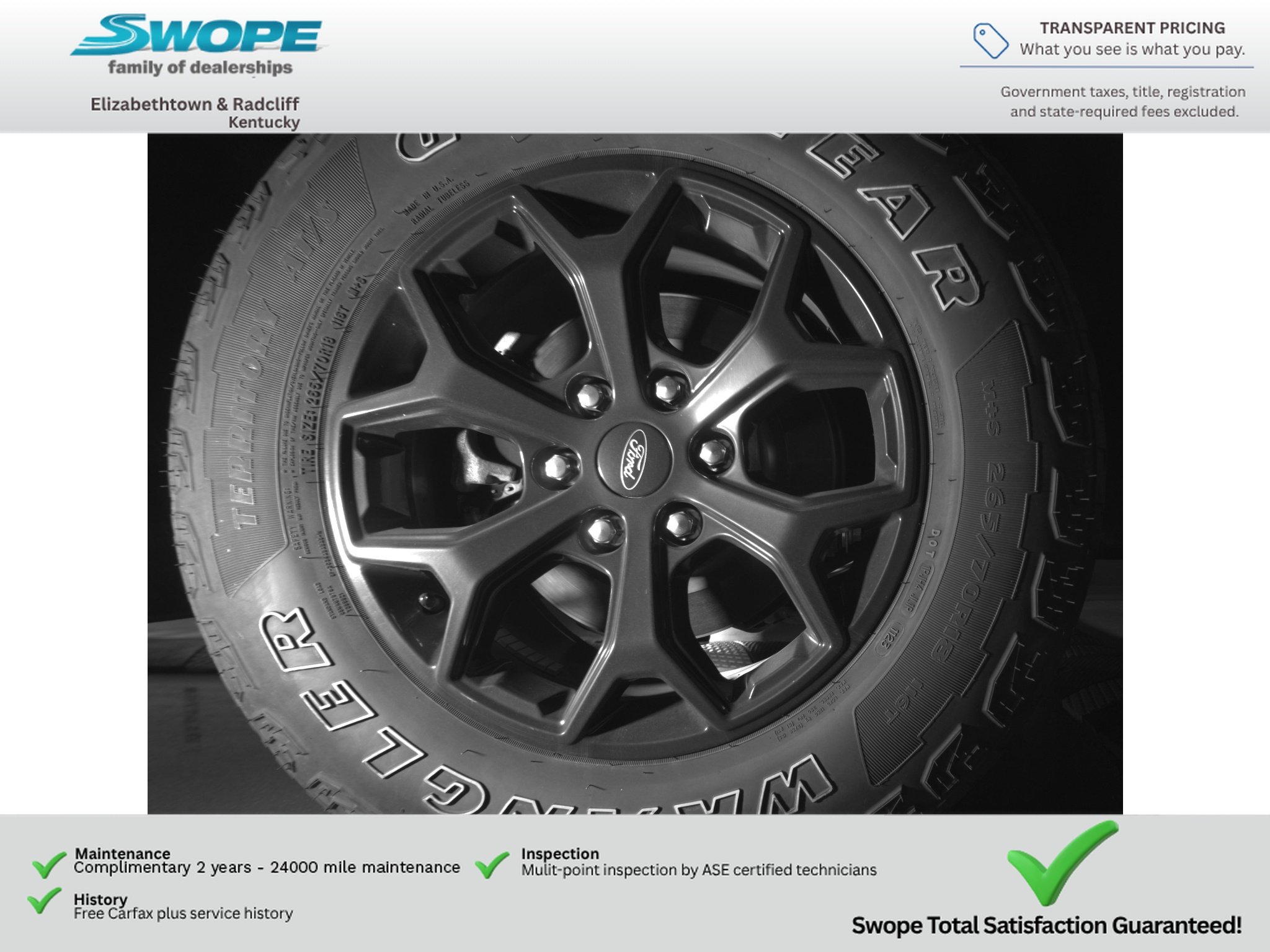 Used 2023 Star White Metallic Tri-Coat Ford Timberline image 16