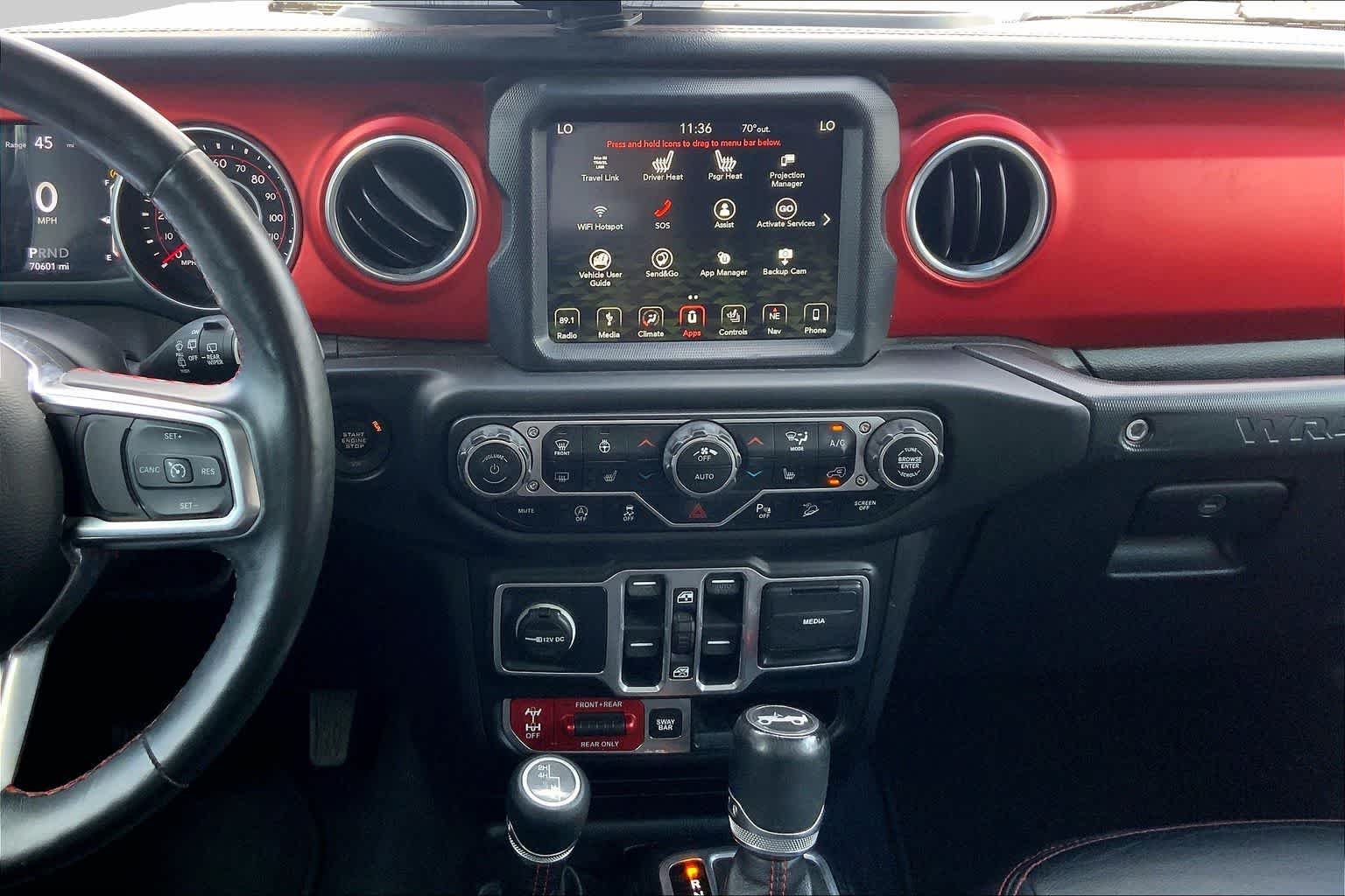 Used 2018 Granite Crystal Metallic Clearcoat Jeep Rubicon image 6