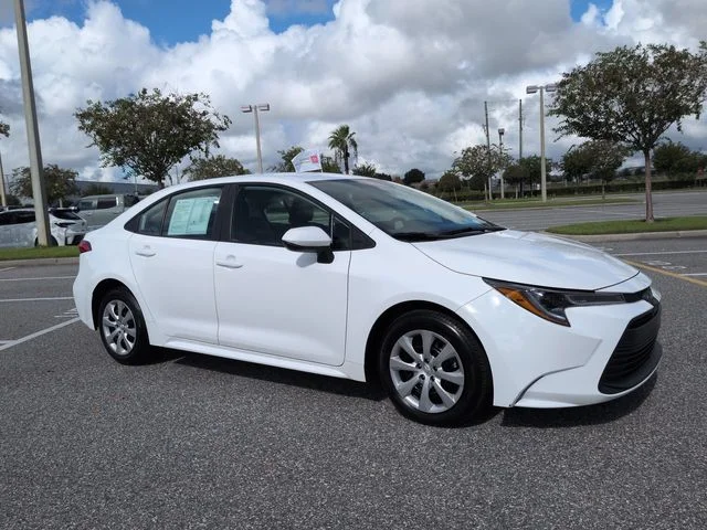Certified Used 2026 White Toyota LE image 2