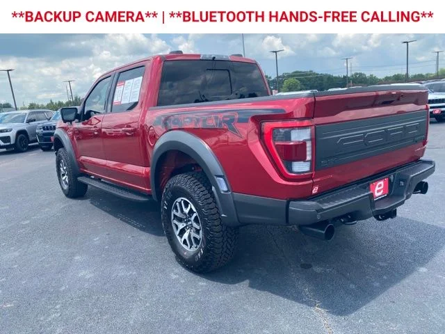 Used 2023 Rapid Red Metallic Tinted Clearcoat Ford Raptor image 6