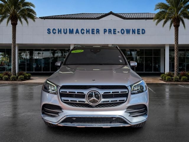 Used 2023 Selenite Gray Metallic Mercedes-Benz GLS 580 image 2