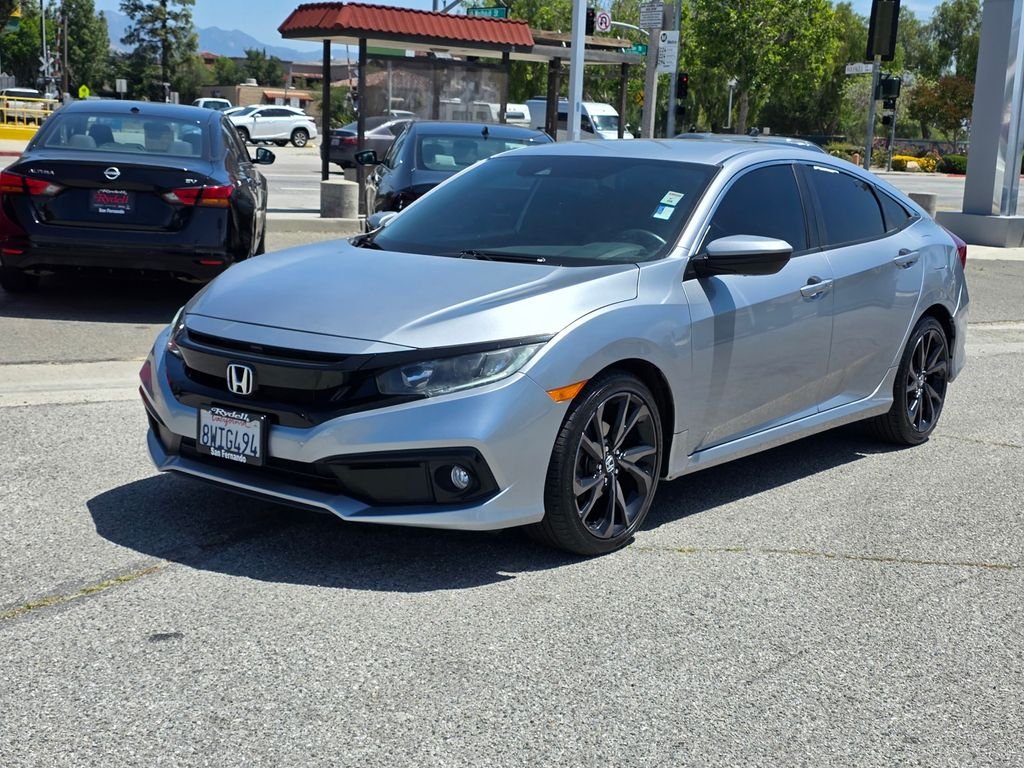 Used 2021 Silver Honda Sport image 10