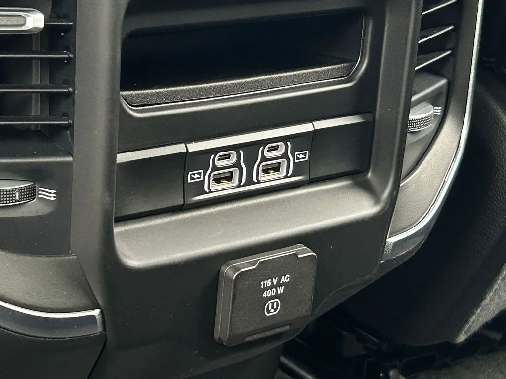 Used 2023 Flame Red Clearcoat Ram Laramie image 43
