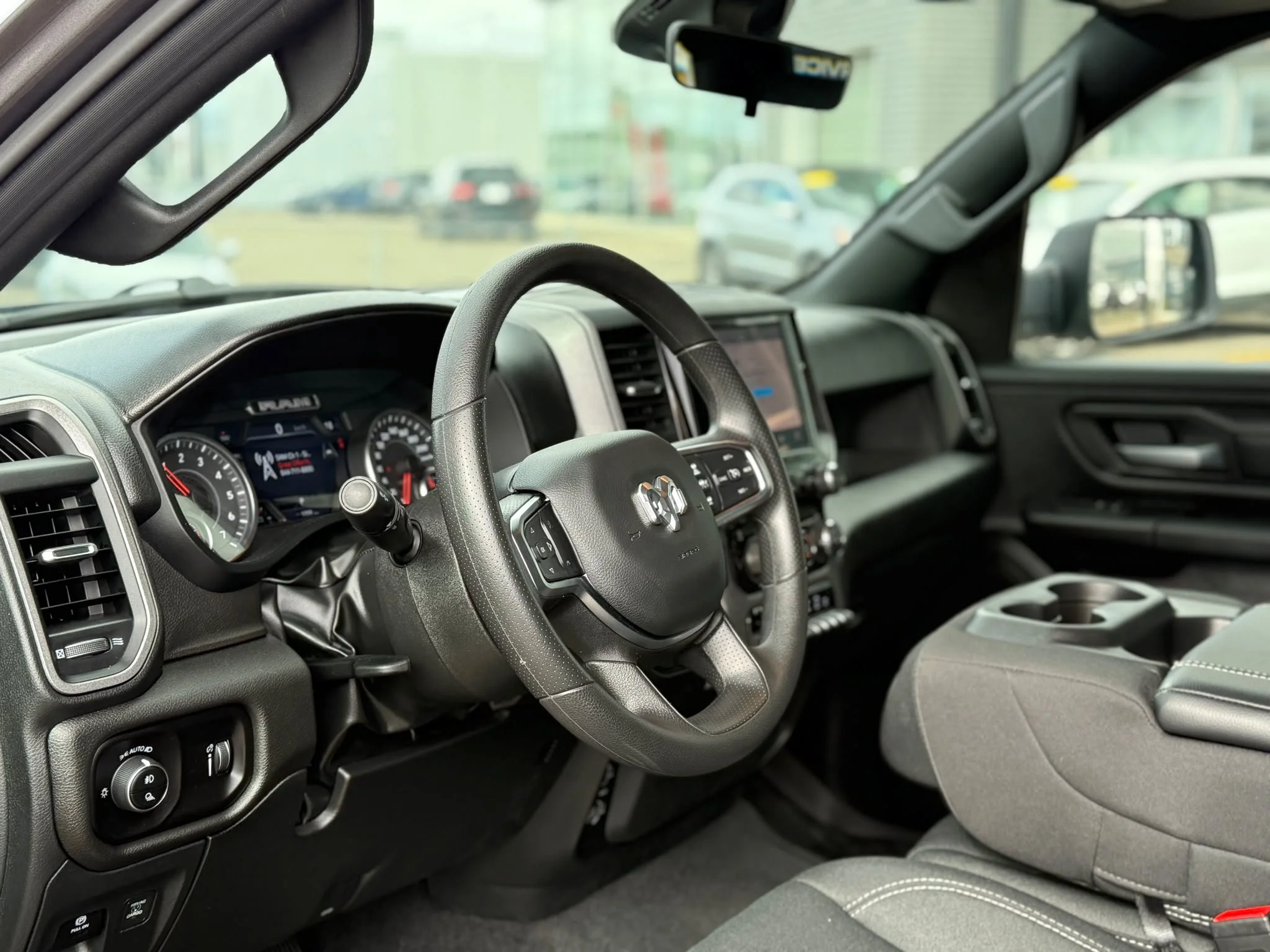Certified Used 2026 Granite Crystal Metallic Ram Warlock 4x4*6 Pass | 3.0L I6 | 33in Tires | Adaptive Cruise | Remote Start | Park Assist image 14