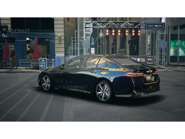 New 2027 Carbon Black Metallic BMW 550e image 2