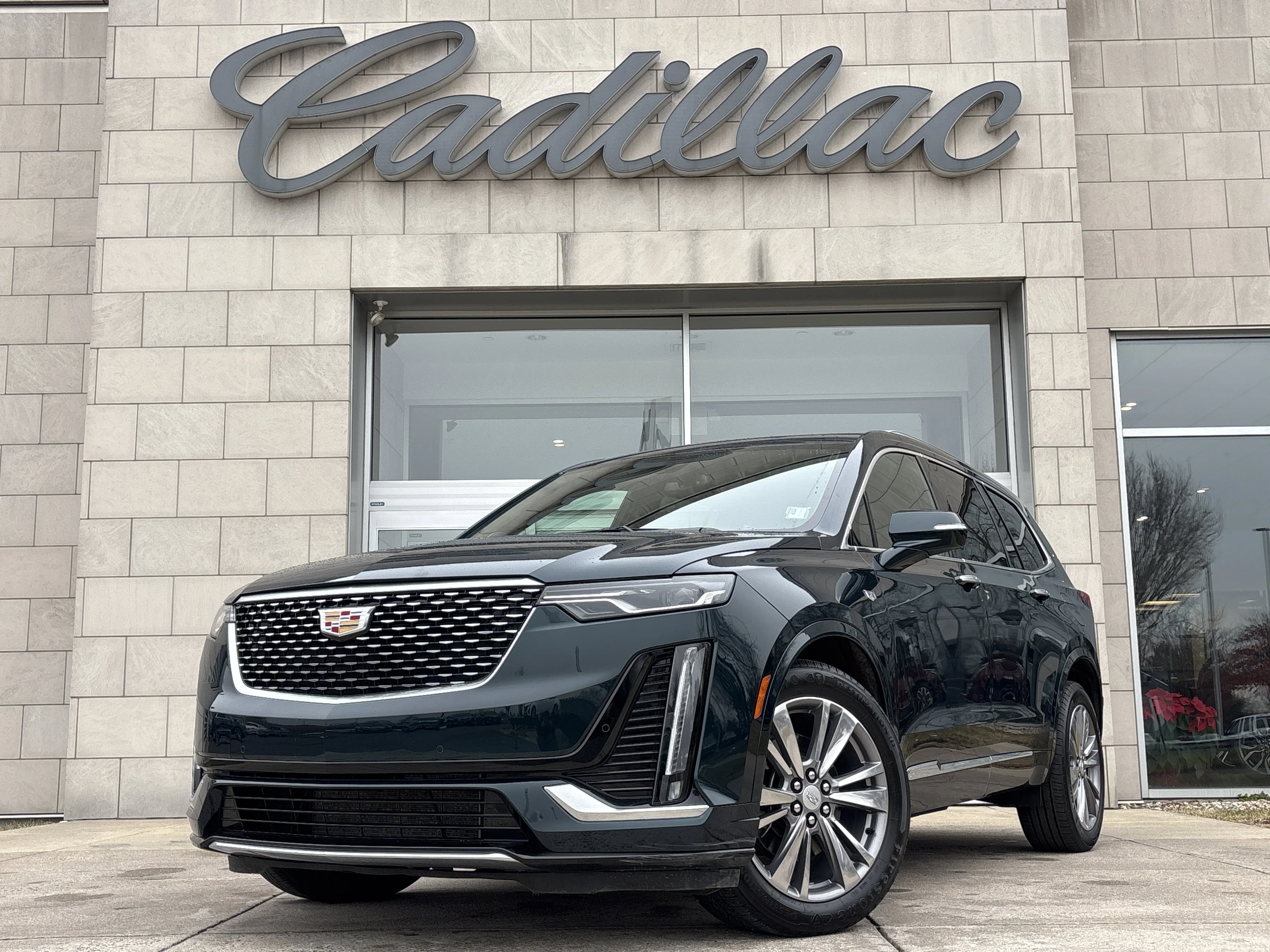 Used 2025 Emerald Lake Metallic Cadillac AWD Premium Luxury image 11