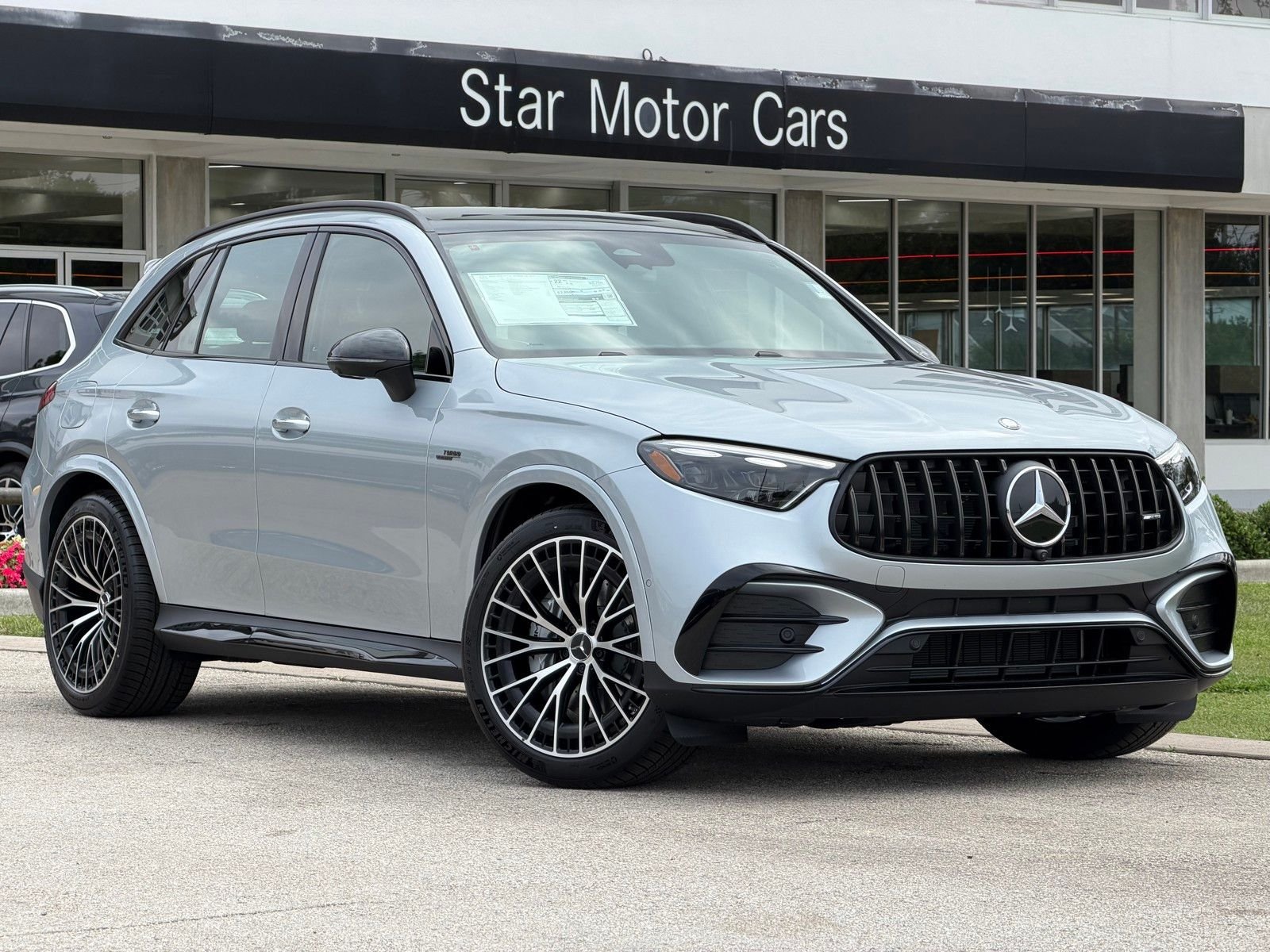 New 2026 Cirrus Silver Metallic Mercedes-Benz AMG® GLC 43 4MATIC® SUV image 1