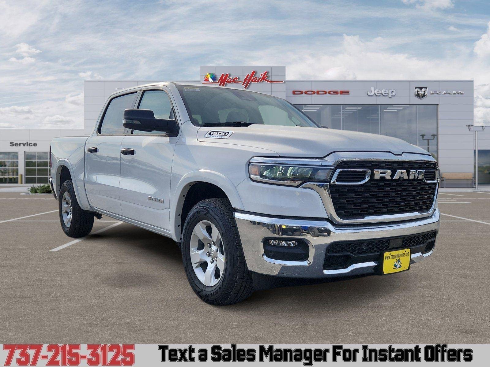 New 2026 Bright White Clear-Coat Exterior Paint RAM Lone Star image 7