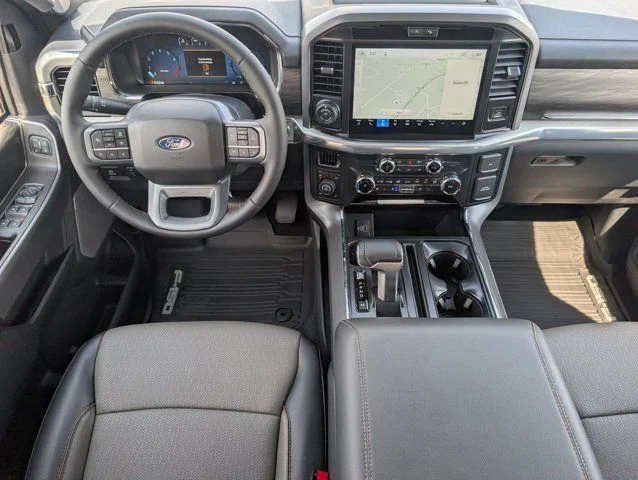 New 2026 Star White Metallic Tri-Coat Ford Lariat® image 6