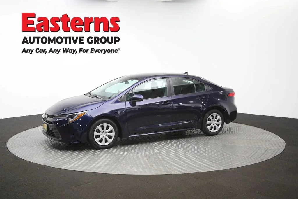 Used 2024 Blue Toyota LE image 56