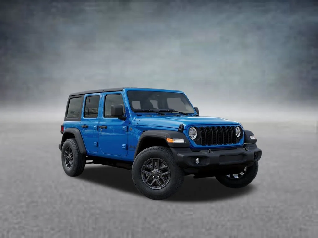 New 2026 Hydro Blue Pearl-Coat Exterior Paint Jeep Sport S image 5