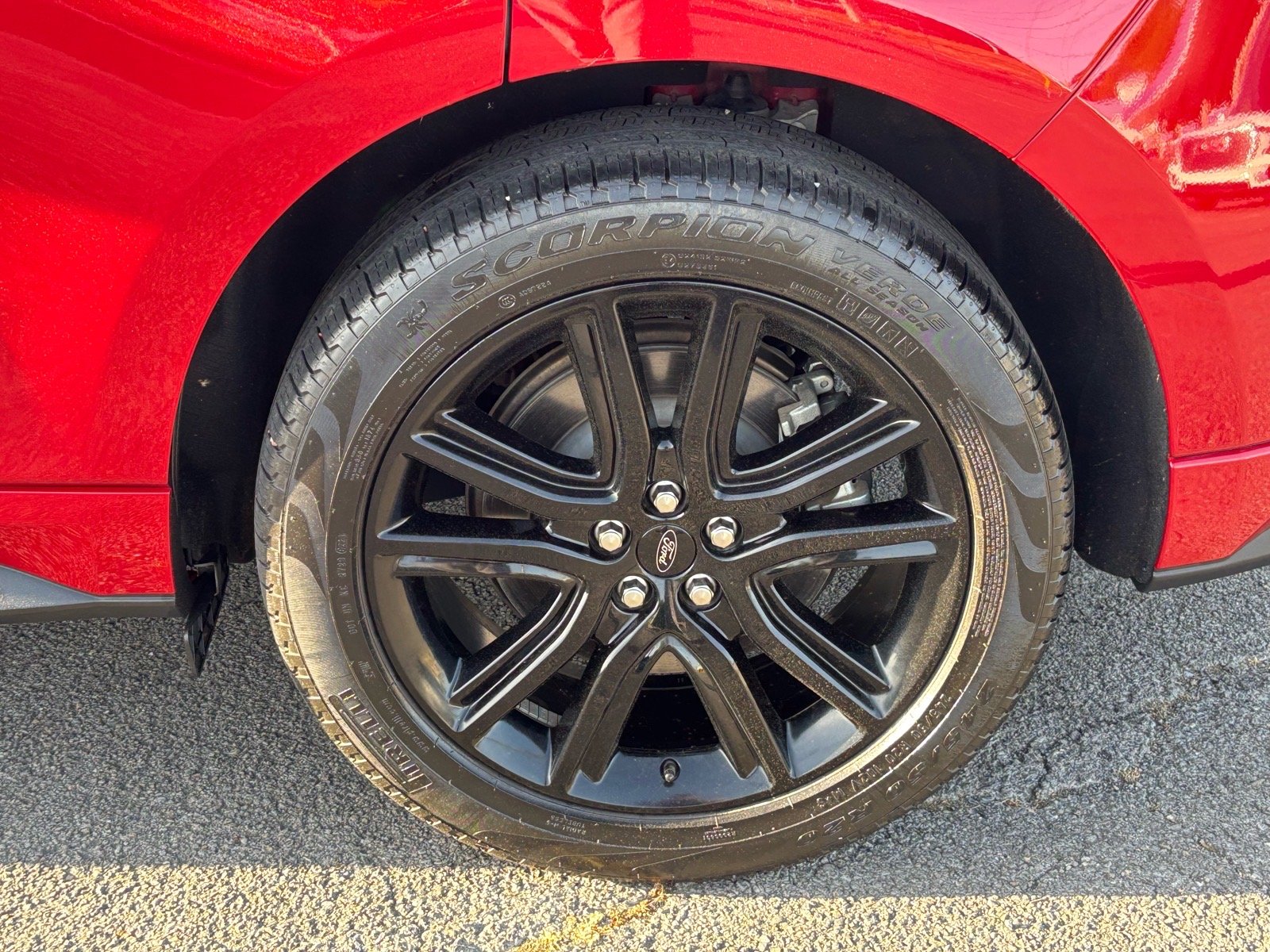 Used 2023 Rapid Red Metallic Tinted Clearcoat Ford ST-Line image 5