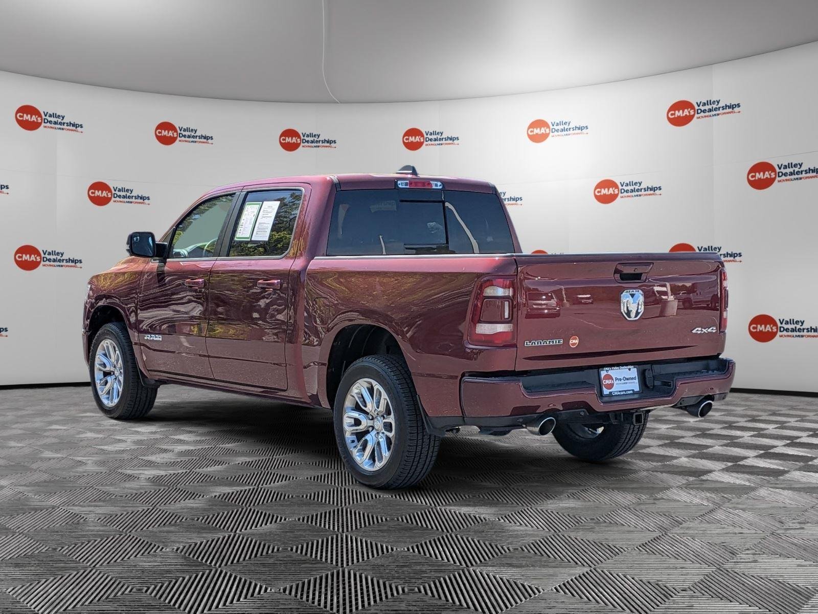 Used 2024 Delmonico Red Pearlcoat Ram Laramie image 7