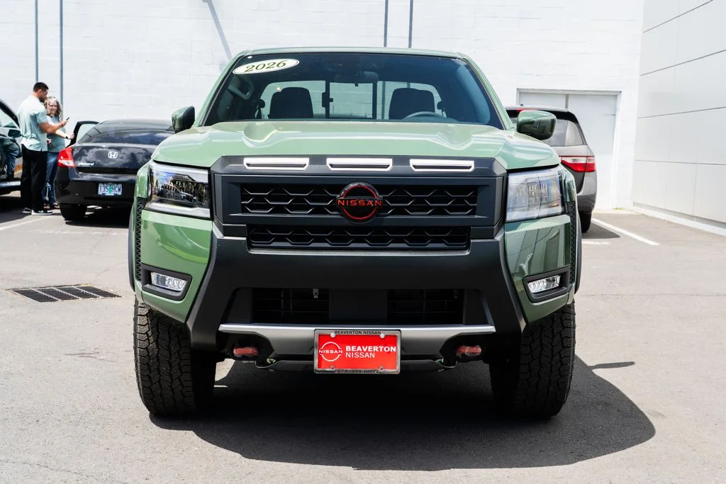 New 2026 Tactical Green Metallic Nissan Crew Cab PRO-4X® image 2