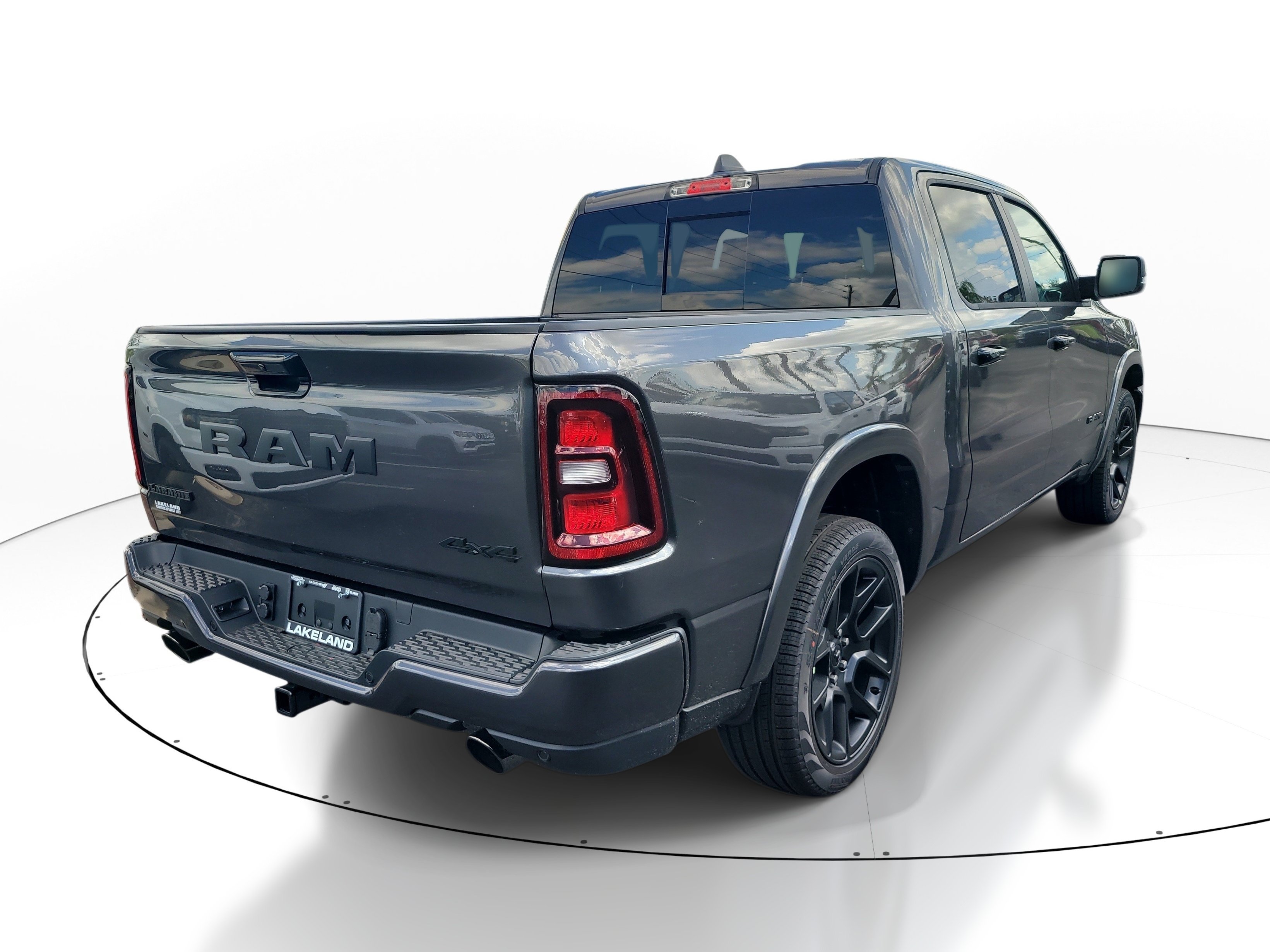New 2027 Granite Crystal Metallic Clear-Coat Exterior Paint RAM Laramie image 6