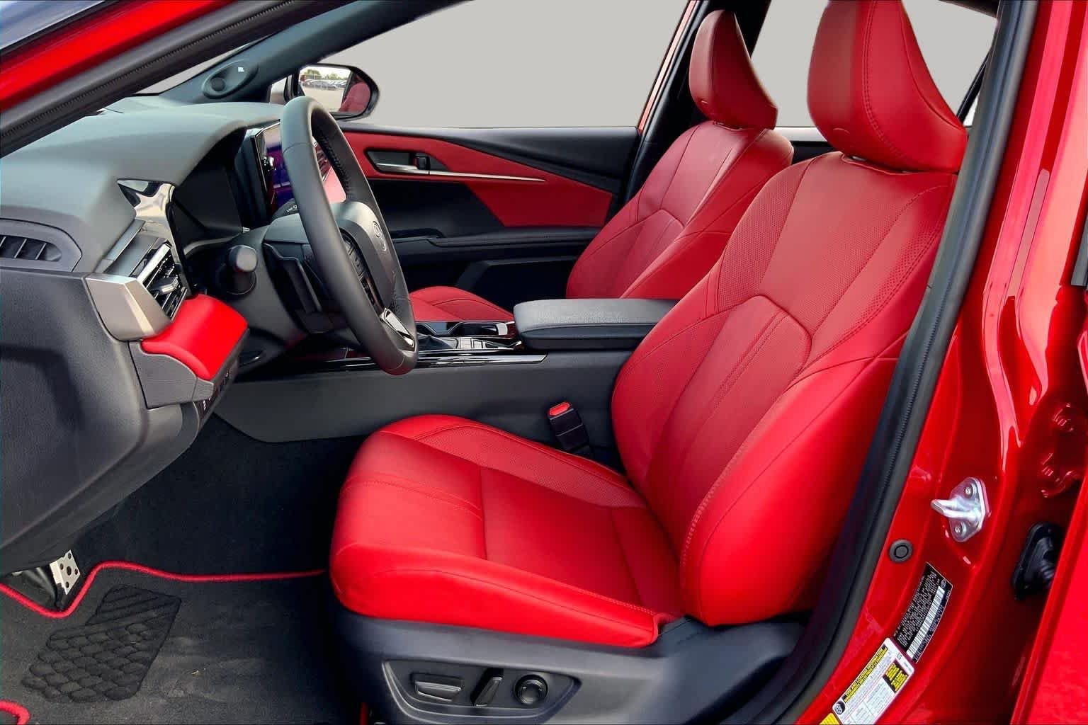 Used 2026 Supersonic Red w/Midnight Black Metallic Roof Toyota XSE image 8