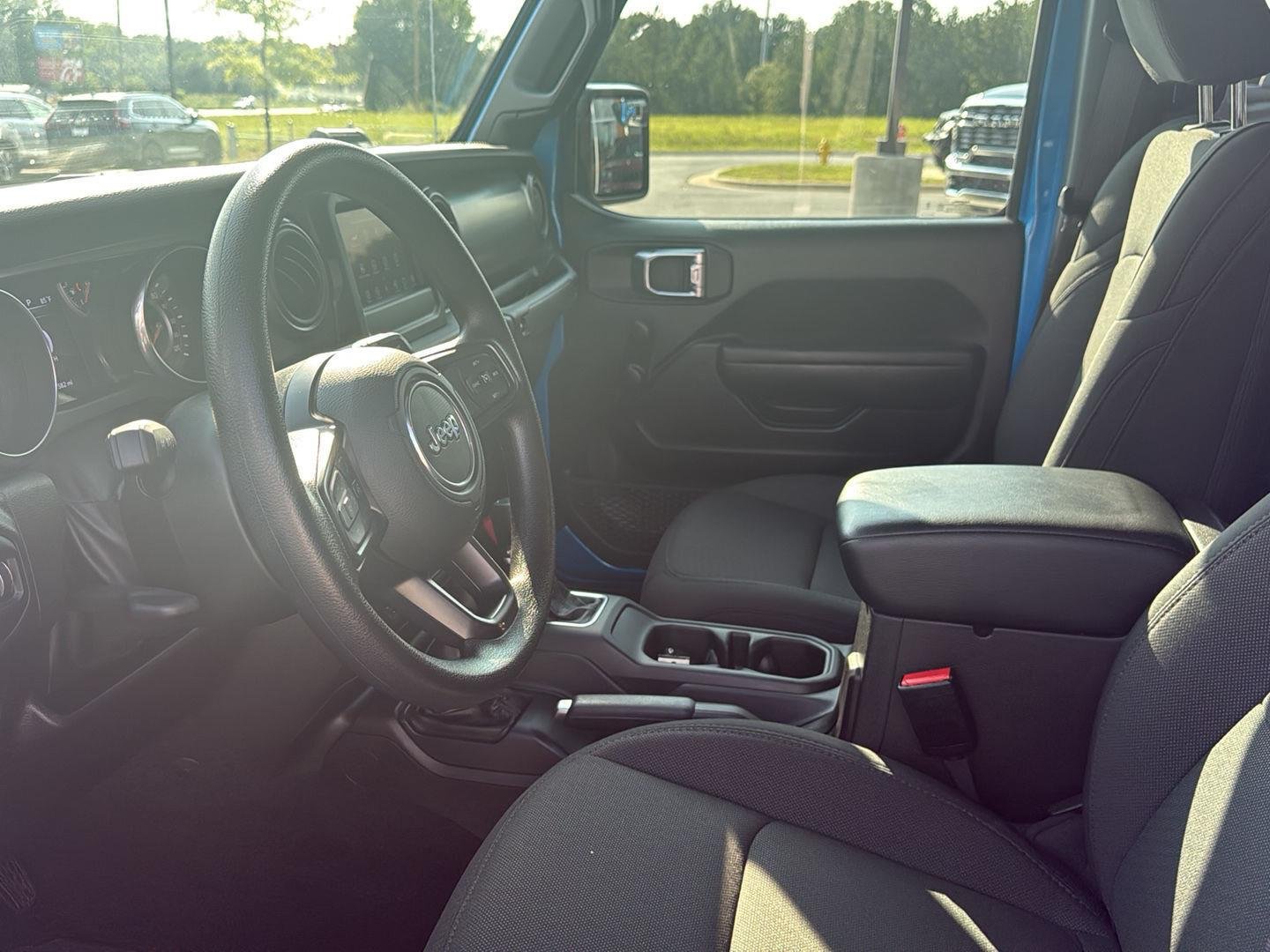Used 2023 Hydro Blue Pearlcoat Jeep Sport image 18