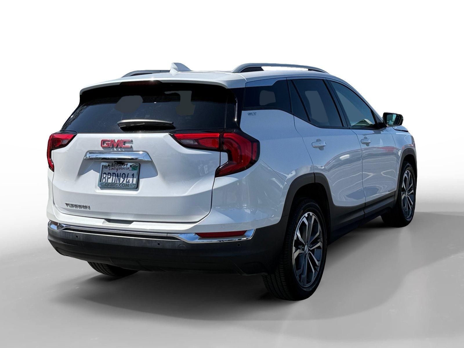 Used 2020 White Frost Tricoat GMC SLT image 5