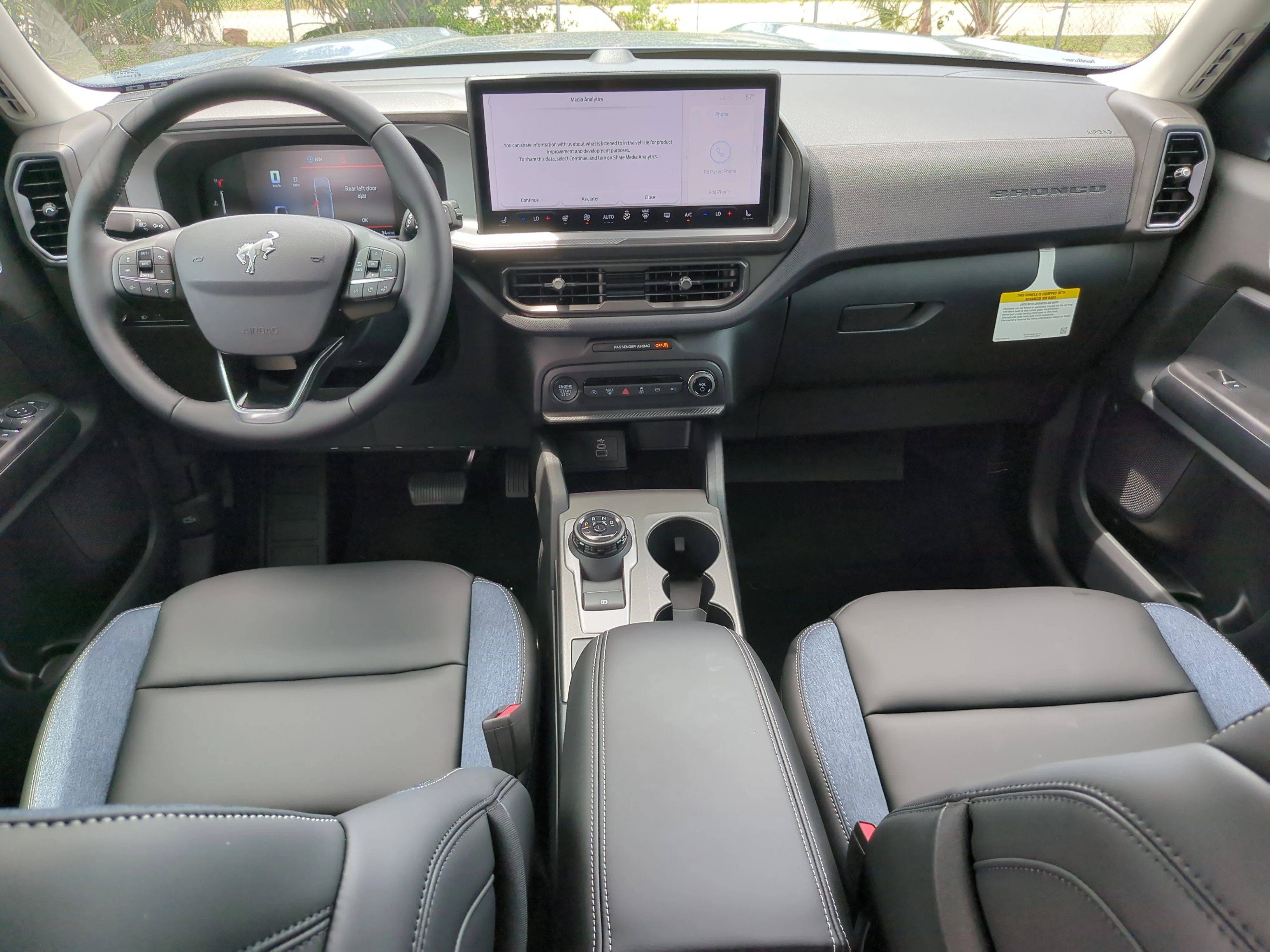 New 2026 Azure Gray Metallic Tri-Coat Ford Outer Banks® image 13