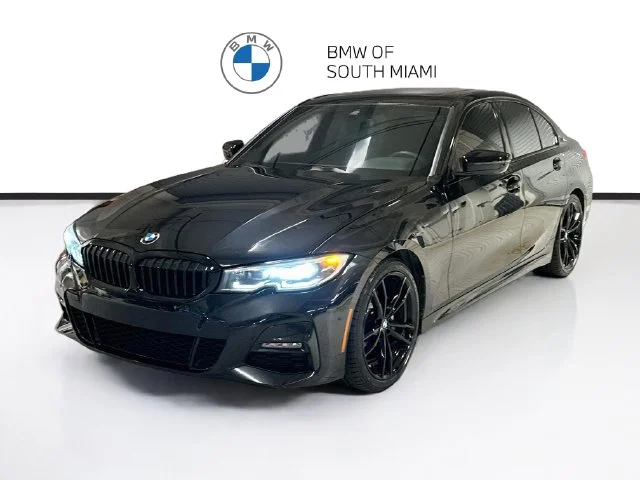 Used 2021 Black BMW 330i image 3