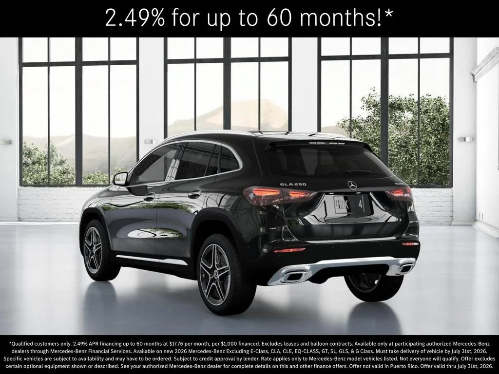 New 2026 Night Black Mercedes-Benz GLA 250 image 70