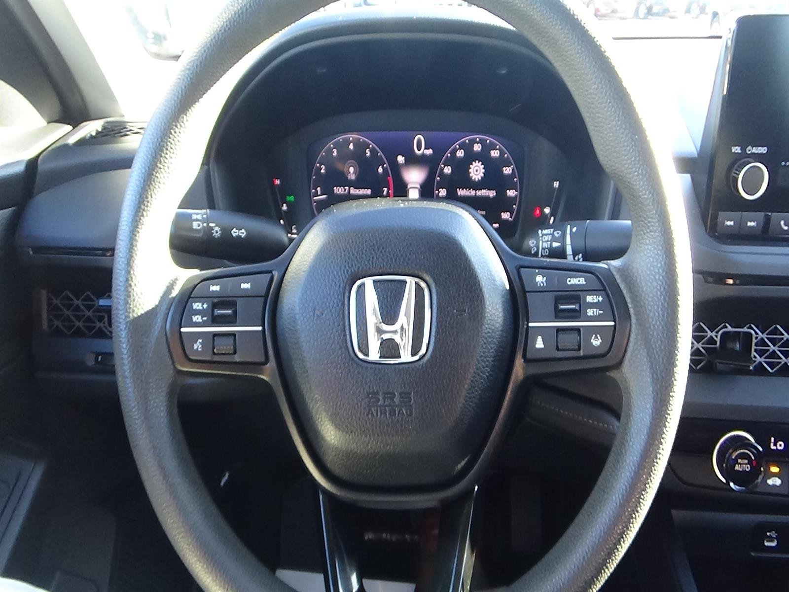 Used 2025 Crystal Black Pearl (bk) Honda LX image 18