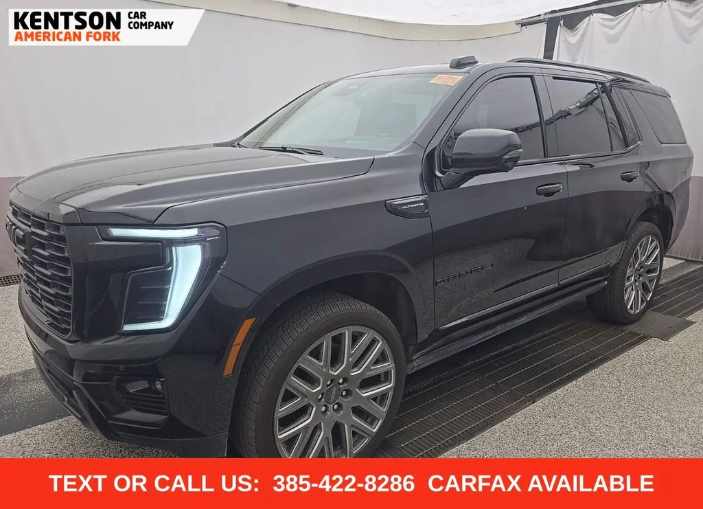 Used 2025 Black GMC Denali Ultimate image 1