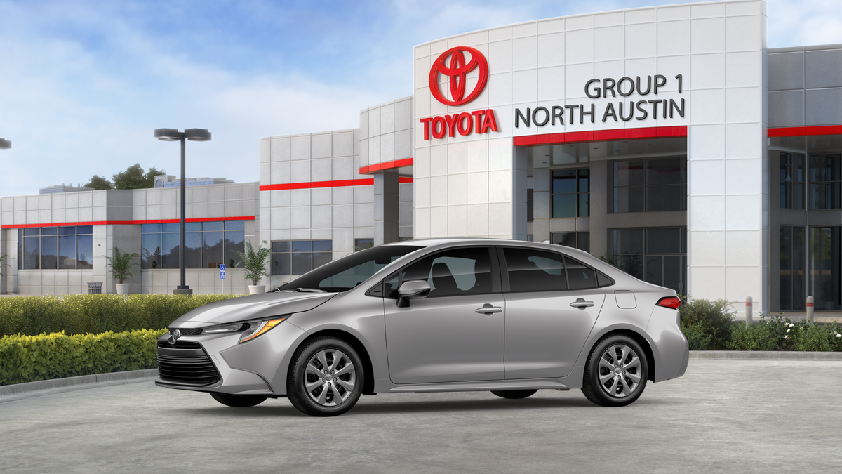 New 2026 Classic Silver Metallic Toyota LE image 3