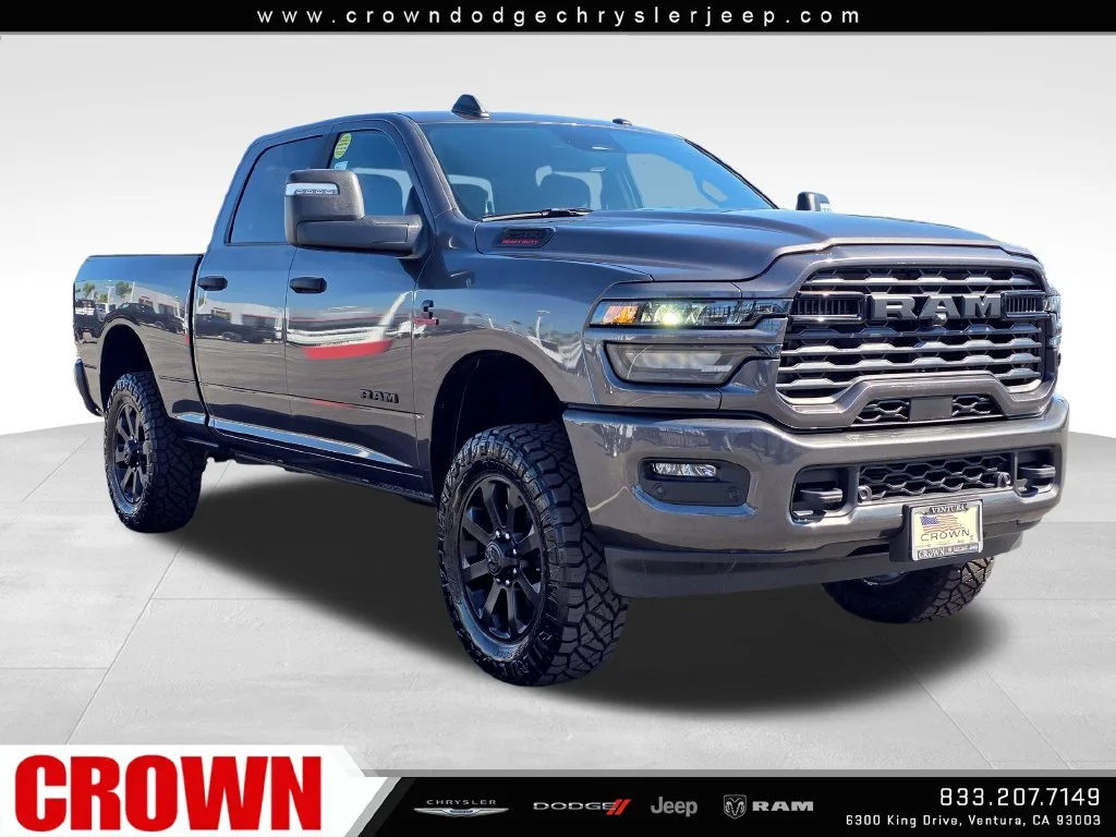 New 2026 Granite Crystal Metallic Clear-Coat Exterior Paint RAM Big Horn image 3