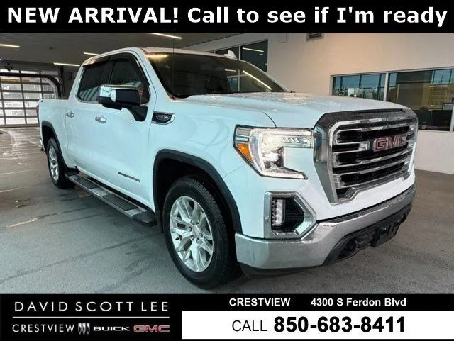Used 2022 Summit White GMC SLT image 1