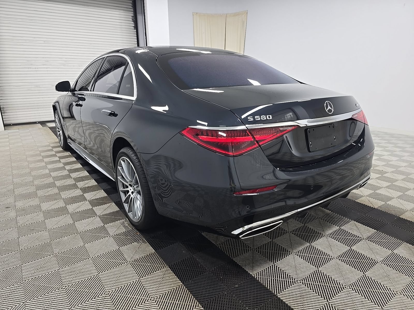 Certified Used 2021 Anthracite Blue Metallic Mercedes-Benz S 580 image 6