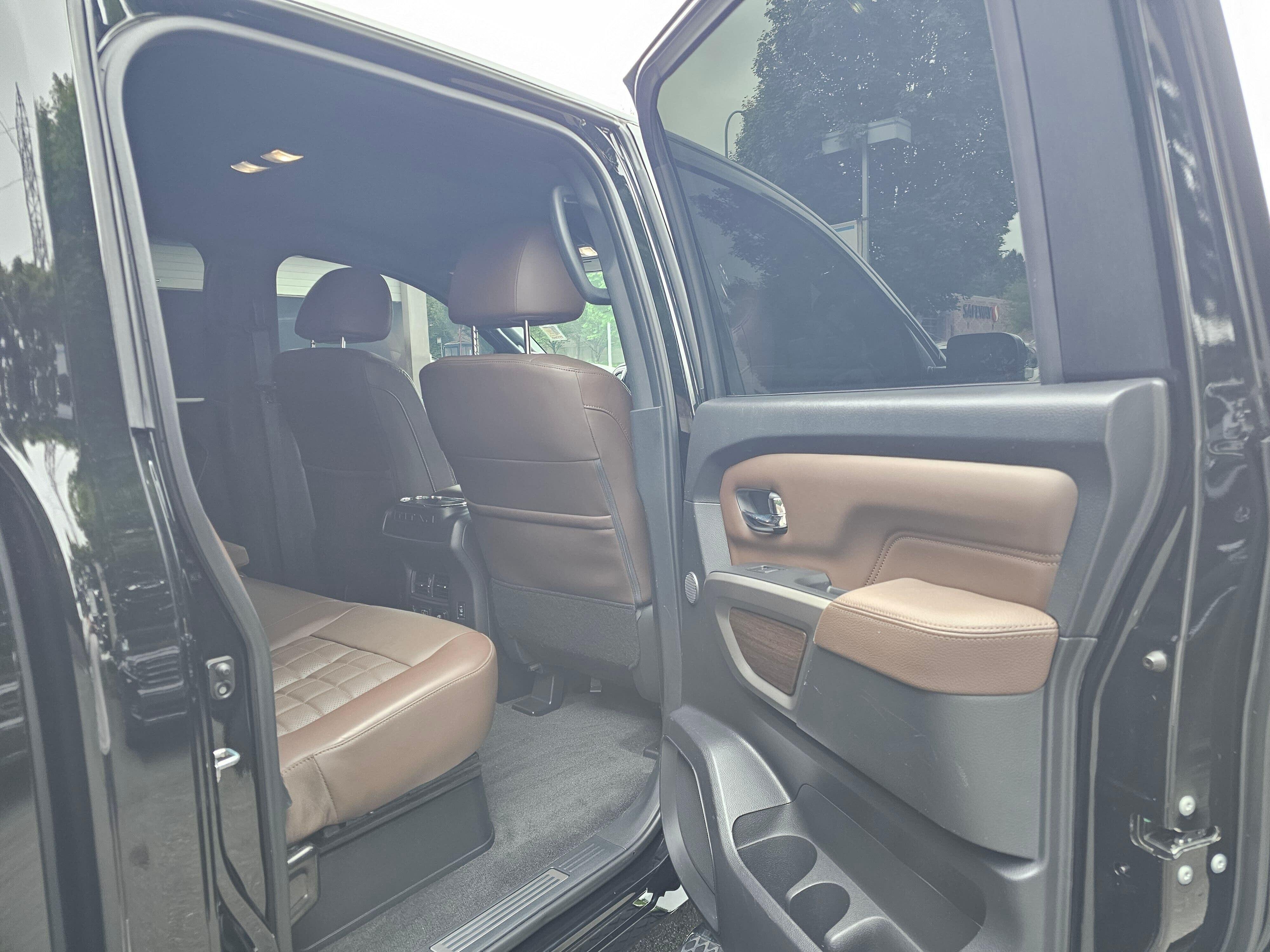 Used 2021 Super Black Nissan Platinum Reserve image 14